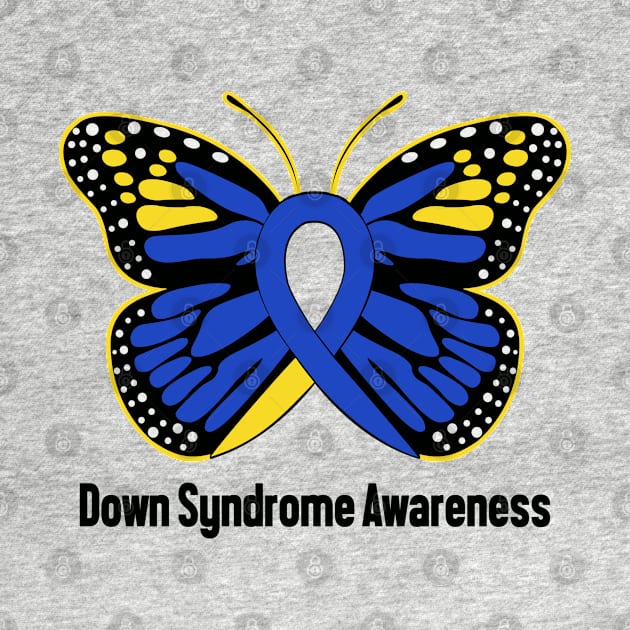 Down Syndrome Awareness Butterfly Hope by Shaniya Abernathy